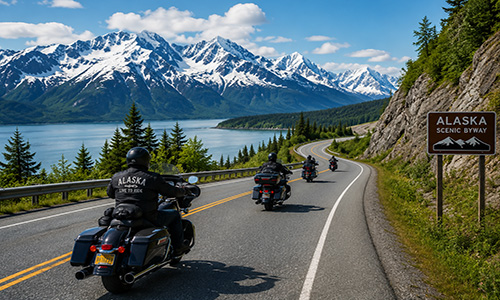 Ride Motorcycles Safely in Alaska